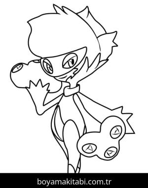 Pokemon boyama sayfası – eğitici aktivite, yaratıcılık