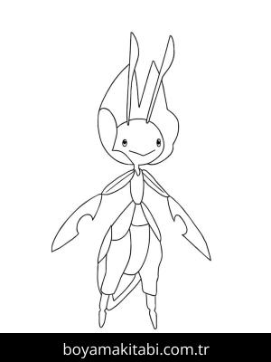 Pokemon boyama sayfası – renkli çizimler, okul öncesi