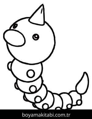 Pokemon boyama sayfası – yaratıcılığı geliştirir, keyifli zaman