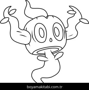 Pokemon boyama sayfası – çocuklar için, çizgi film temalı