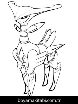 Pokemon boyama sayfası – boyama çalışması, yaratıcılığı geliştirir