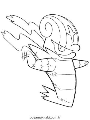 Pokemon boyama sayfası – PDF indir, sevimli karakter