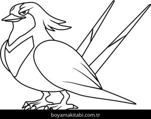 Pokemon boyama sayfası – sevimli karakter, sanatsal çalışma