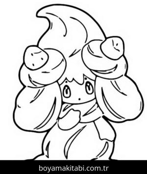 Pokemon boyama sayfası – sanatsal çalışma, çocuklar için