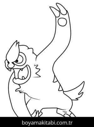 Pokemon boyama sayfası – PDF indir, sevimli karakter