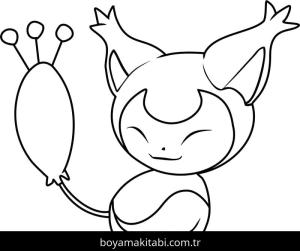 Pokemon boyama sayfası – yaratıcılık, eğlenceli etkinlik