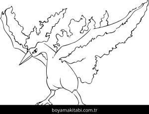 Pokemon boyama sayfası – renkli çizimler, okul öncesi