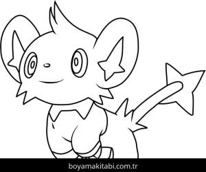 Pokemon boyama sayfası – sevimli karakter, sanatsal çalışma