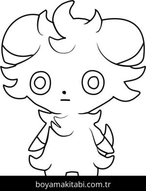 Pokemon boyama sayfası – el becerilerini geliştirir, boyama çalışması