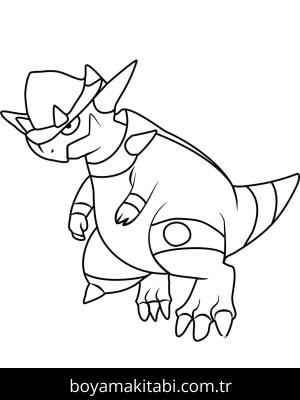 Pokemon boyama sayfası – el becerilerini geliştirir, boyama çalışması