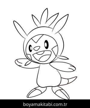 Pokemon boyama sayfası – eğitici aktivite, yaratıcılık