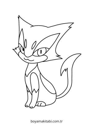 Pokemon boyama sayfası – çocuklar için, çizgi film temalı