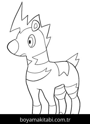 Pokemon boyama sayfası – eğitici aktivite, yaratıcılık