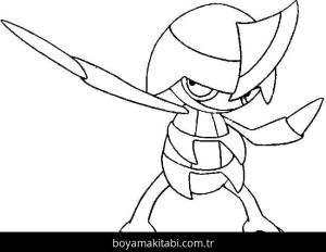 Pokemon boyama sayfası – el becerilerini geliştirir, boyama çalışması