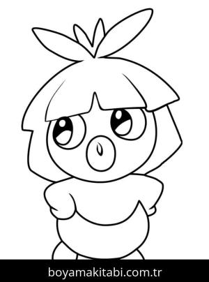 Pokemon boyama sayfası – boyama çalışması, yaratıcılığı geliştirir