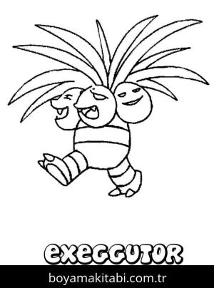 Pokemon boyama sayfası – çocuk aktivitesi, PDF indir