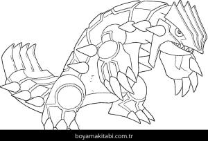 Pokemon boyama sayfası – boyama çalışması, yaratıcılığı geliştirir