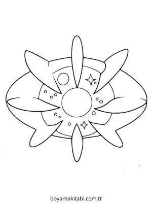 Pokemon boyama sayfası – el becerilerini geliştirir, boyama çalışması