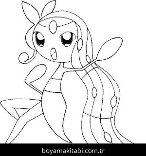 Pokemon boyama sayfası – renkli çizimler, okul öncesi