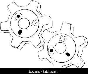 Pokemon boyama sayfası – el becerilerini geliştirir, boyama çalışması