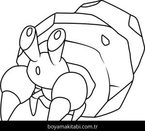 Pokemon boyama sayfası – sevimli karakter, sanatsal çalışma