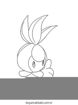 Pokemon boyama sayfası – el becerilerini geliştirir, boyama çalışması