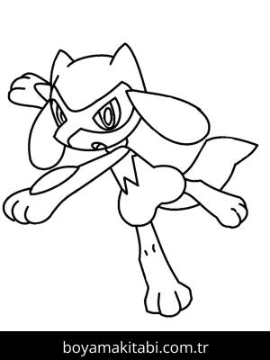 Pokemon boyama sayfası – renkli çizimler, okul öncesi