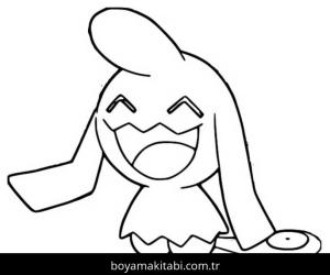 Pokemon boyama sayfası – el becerilerini geliştirir, boyama çalışması