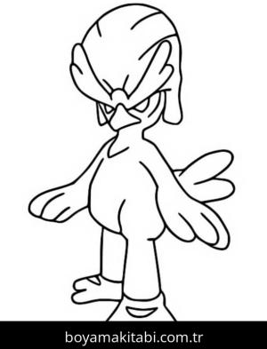 Pokemon boyama sayfası – çocuk aktivitesi, PDF indir