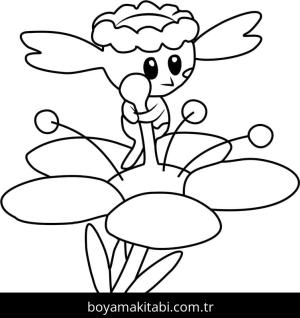 Pokemon boyama sayfası – el becerilerini geliştirir, boyama çalışması