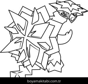 Pokemon boyama sayfası – eğlenceli etkinlik, el becerilerini geliştirir