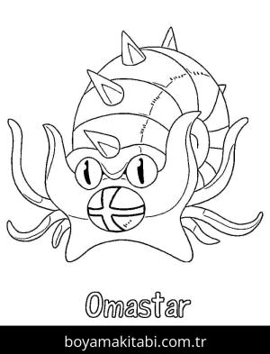 Pokemon boyama sayfası – sanatsal çalışma, çocuklar için