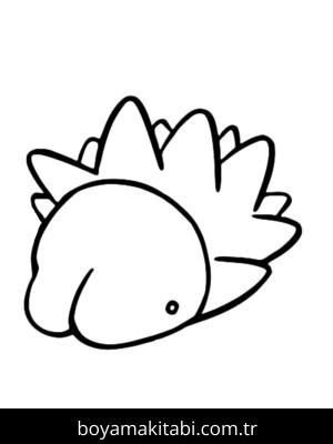 Pokemon boyama sayfası – el becerilerini geliştirir, boyama çalışması