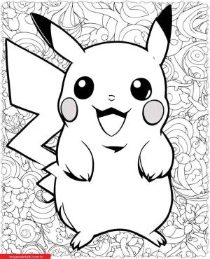 Pokemon boyama sayfası, Pokemon coloring page, , 