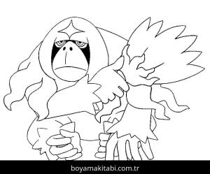 Pokemon boyama sayfası – keyifli zaman, renkli çizimler