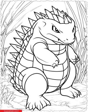 Pokemon boyama sayfası, Pokemon coloring page, , 