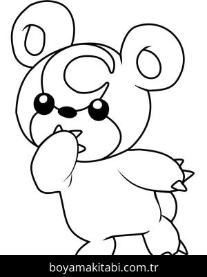 Pokemon boyama sayfası – eğitici aktivite, yaratıcılık