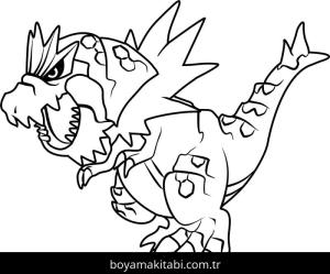 Pokemon boyama sayfası – el becerilerini geliştirir, boyama çalışması
