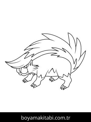 Pokemon boyama sayfası – okul öncesi, evde etkinlik