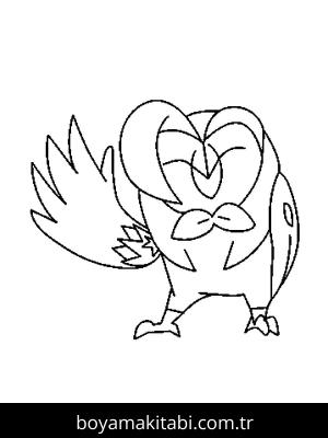 Pokemon boyama sayfası – sanatsal çalışma, çocuklar için