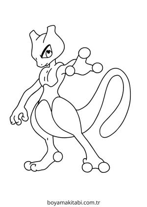 Pokemon boyama sayfası – renkli çizimler, okul öncesi