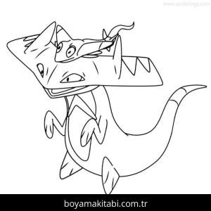 Pokemon boyama sayfası – renkli çizimler, okul öncesi