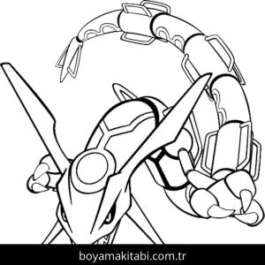 Pokemon boyama sayfası – renkli çizimler, okul öncesi