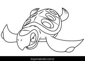 Pokemon boyama sayfası – boyama çalışması, yaratıcılığı geliştirir