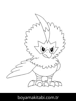 Pokemon boyama sayfası – PDF indir, sevimli karakter