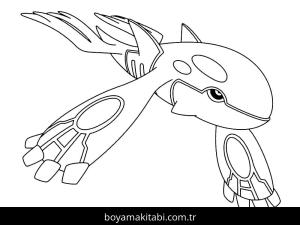 Pokemon boyama sayfası – eğlenceli etkinlik, el becerilerini geliştirir