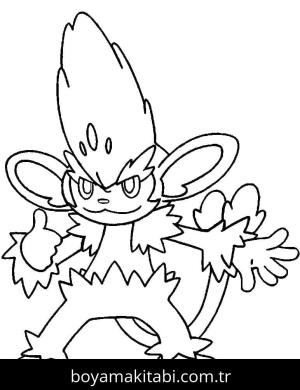 Pokemon boyama sayfası – renkli çizimler, okul öncesi