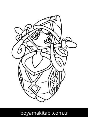 Pokemon boyama sayfası – yaratıcılık, eğlenceli etkinlik