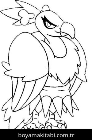 Pokemon boyama sayfası – kolay boyama, eğitici aktivite