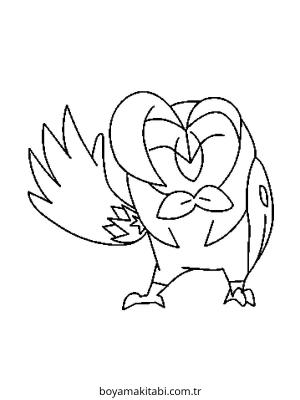 Pokemon boyama sayfası – renkli çizimler, okul öncesi